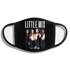 Little Mix Girls LM5 Music Tour Black -d, маска с принтом букв, 100% хлопок
