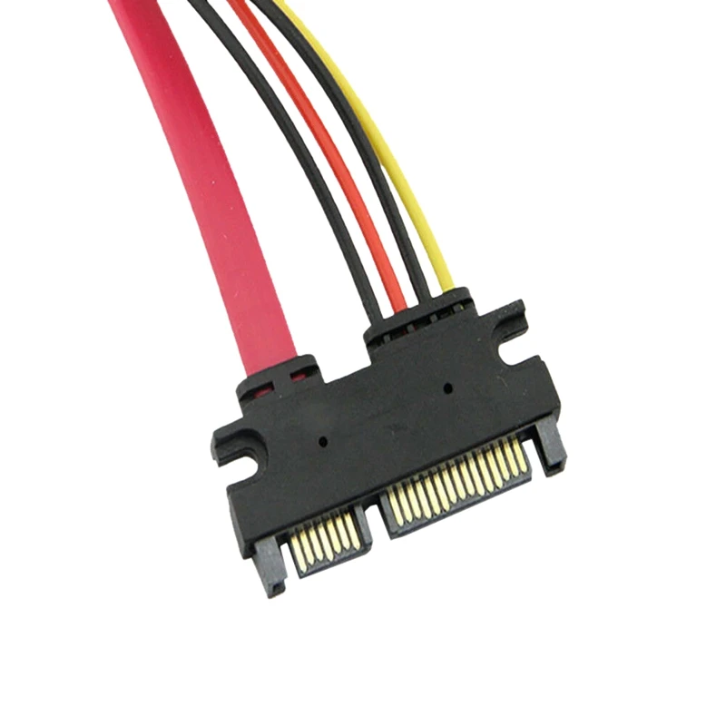 30 см 22P 7 15 pin M/F Serial ATA SATA Data Power Combo Удлинительный кабель | Электроника