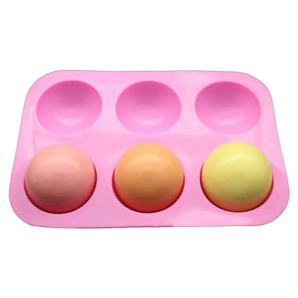 Форма силиконовая для выпечки сделай сам креативная форма в виде 6 полусферы