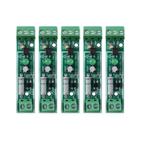 5pcs ac 220v optocoupler isolation module voltage detector board ttl 3 5v scm testing for microcontroller adaptive plc