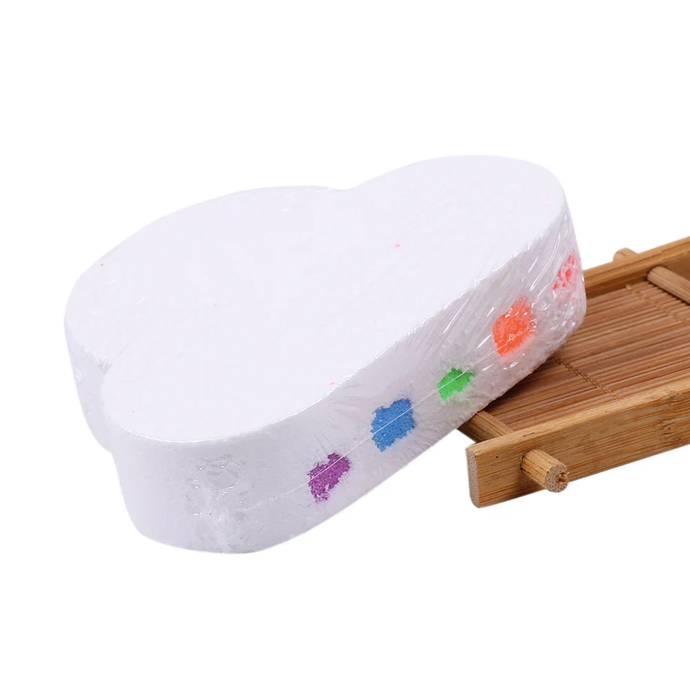 Новая соль Радужный мыльный шар пузырьковый уход за кожей ручной работы для