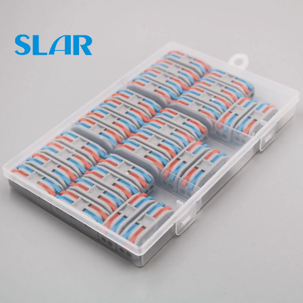 30 шт/коробка PT-2-2 Pin мини быстрый разъем провода Универсальный компактный