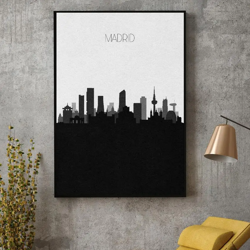 Картина на холсте с изображением лондонского пейзажа настенный Декор для дома |