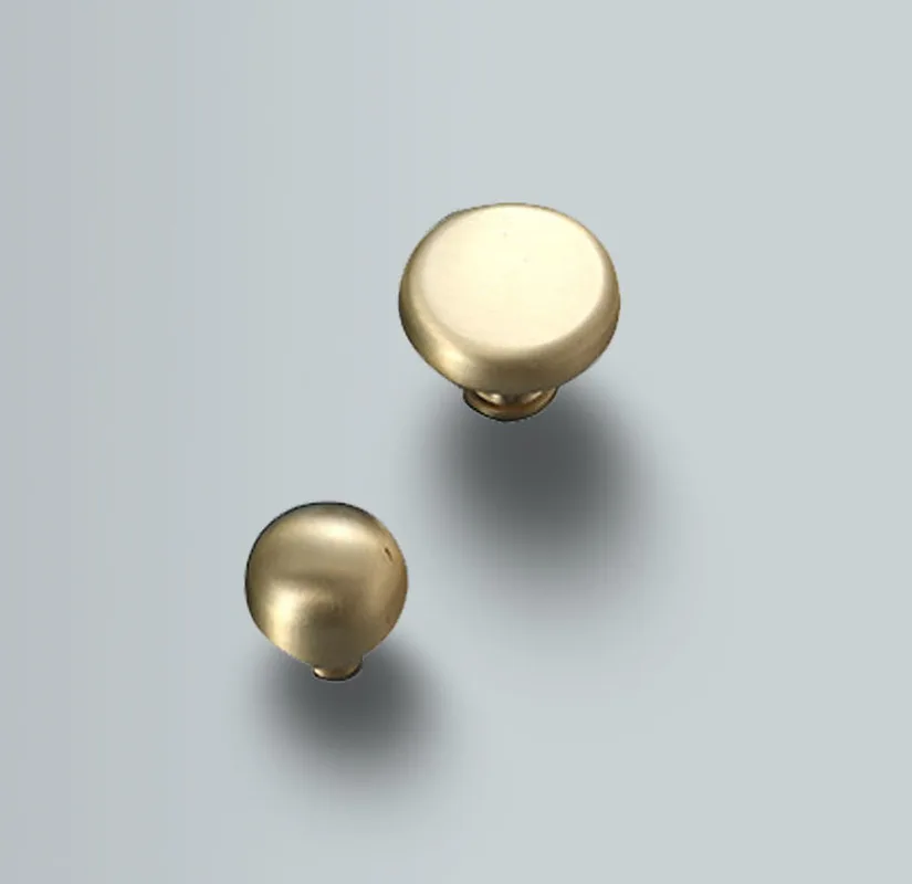 

4pcs / Zinc alloy Round Single hole Wardrobe, cabinet, drawer, door handle ,3 colors optional
