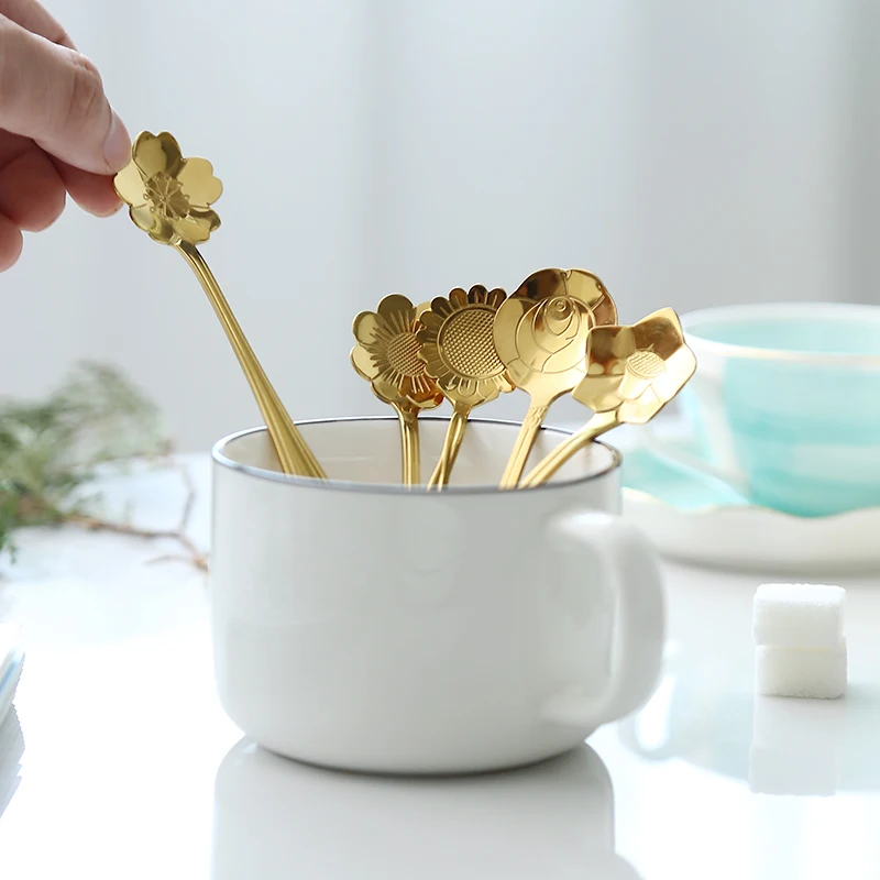 1 шт. ложка для кофе из нержавеющей стали | Дом и сад