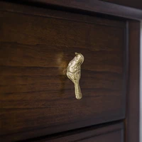 american style furniture handle antique all copper rich bird handle drawer wardrobe shoes cabinet cabinet door pure brass small