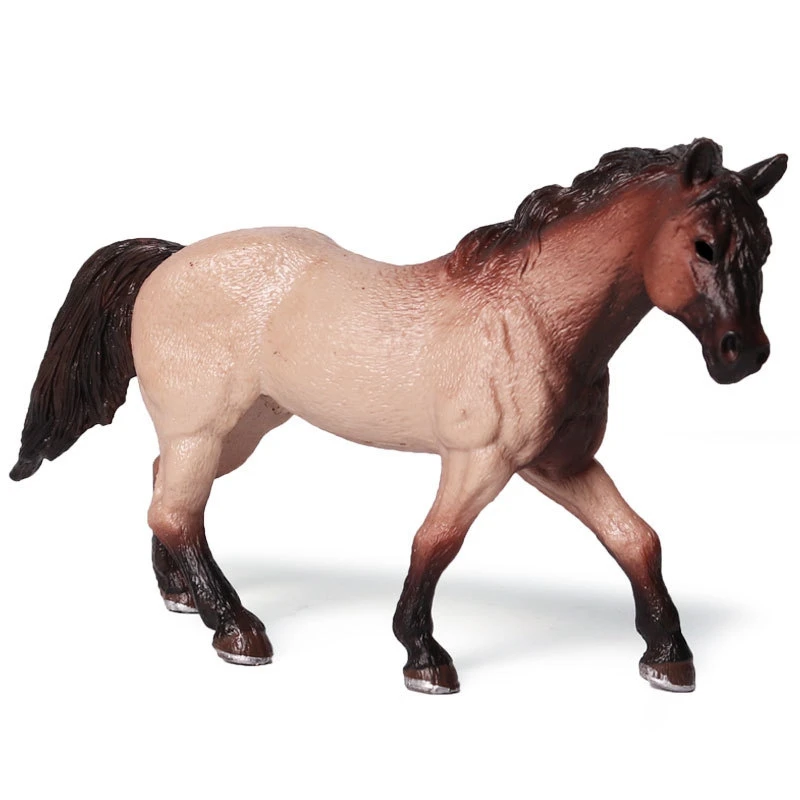 Моделирующая Коллекционная фигурка лошади игрушки из ПВХ модель куклы диких
