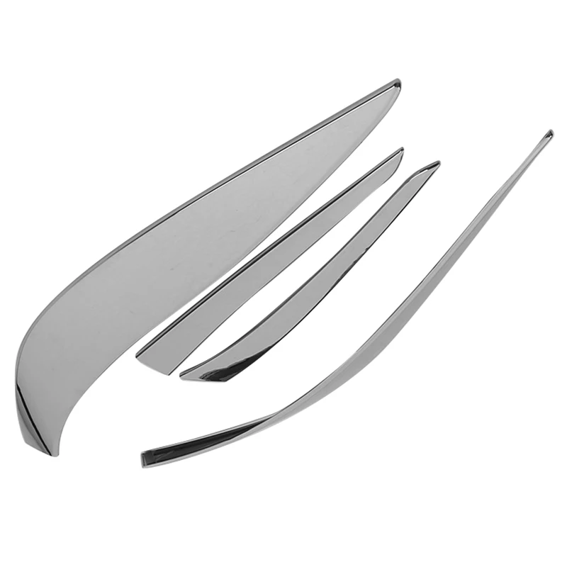 ABS хромированный задний светильник накладка на брови автомобильный наклейки для