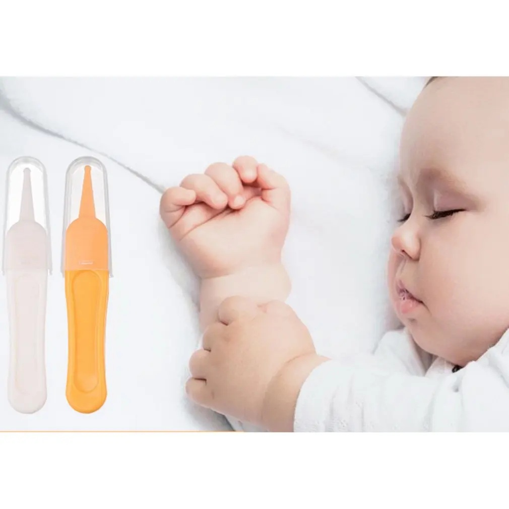 Baby Dig Booger клип Младенцы чистые уши Нос пупка безопасный Пинцет безопасные щипцы