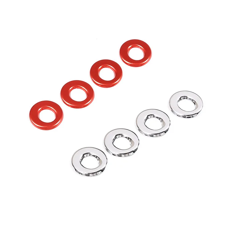 

4Pcs Alloy Door Lift Lock Cover Decoration Trim For Mercedes Benz A B GLA CLA GLK Class W176 W246 C117 X204