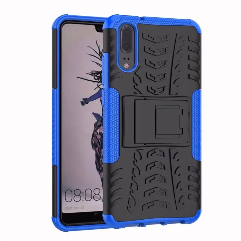 Противоударный Гибридный чехол из ТПУ для Huawei P20 P30 Mate20 pro силиконовая задняя