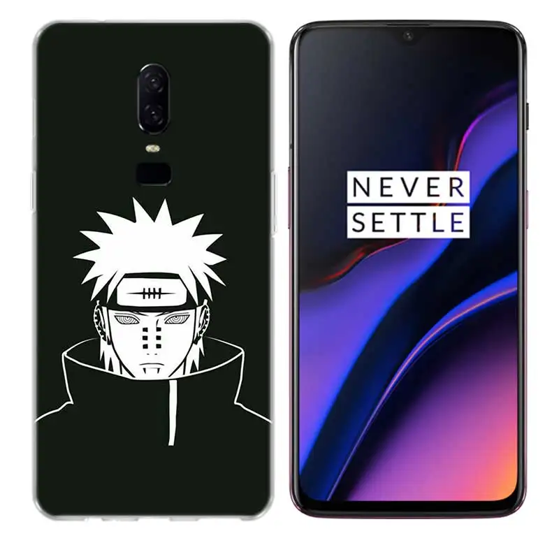 Аниме Наруто Саске Minato Мягкий ТПУ силиконовый чехол для телефона OnePlus One Plus 7 Pro 5 5T
