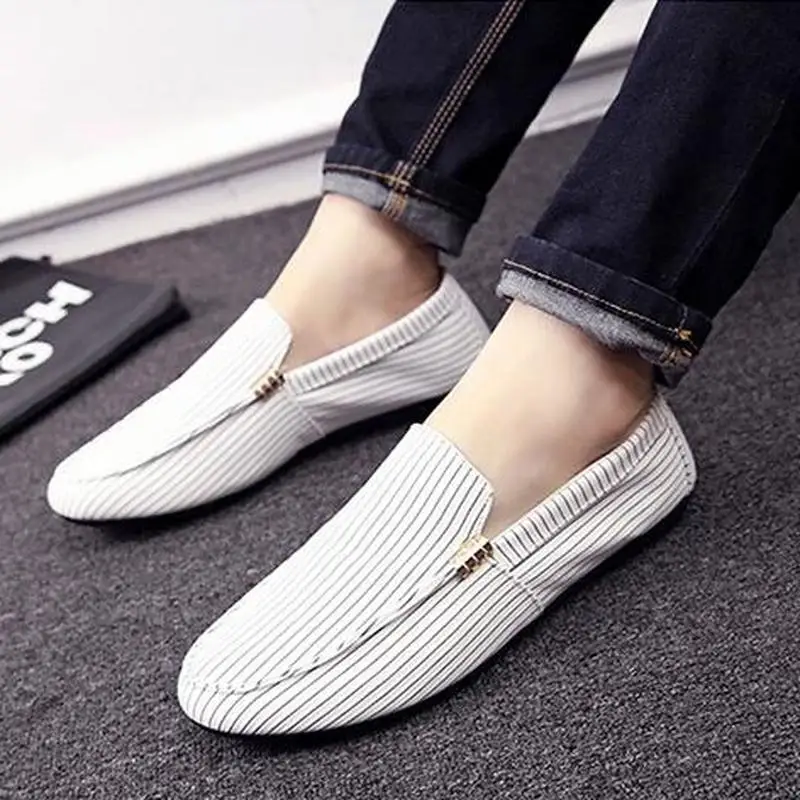 Мужская парусиновая обувь Dwayne дышащая Вулканизированная в горошек весна-лето 2020