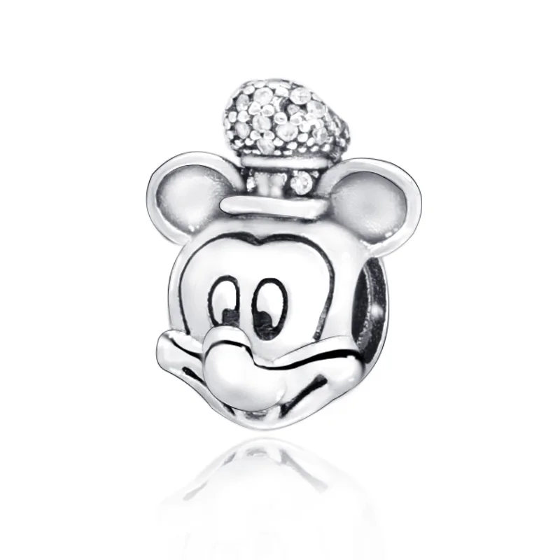 Подходит для оригинального Пандора оберег бусины браслета из стерлингового