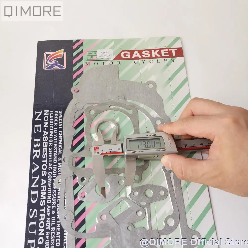 

Complete Gasket Set (43cm) for 4 stroke 50cc Scooter Moped 139QMB GY6-50 GY6 50 long-Case