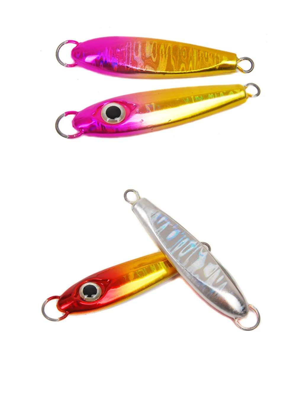 5 шт. светящаяся медленная джигггинг металлическая джиг глубоководная Ночная