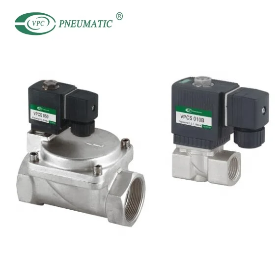 

VPCS Series Solenoid Valve Pilot Diaphragm Stainless Steel Solenoid Valve