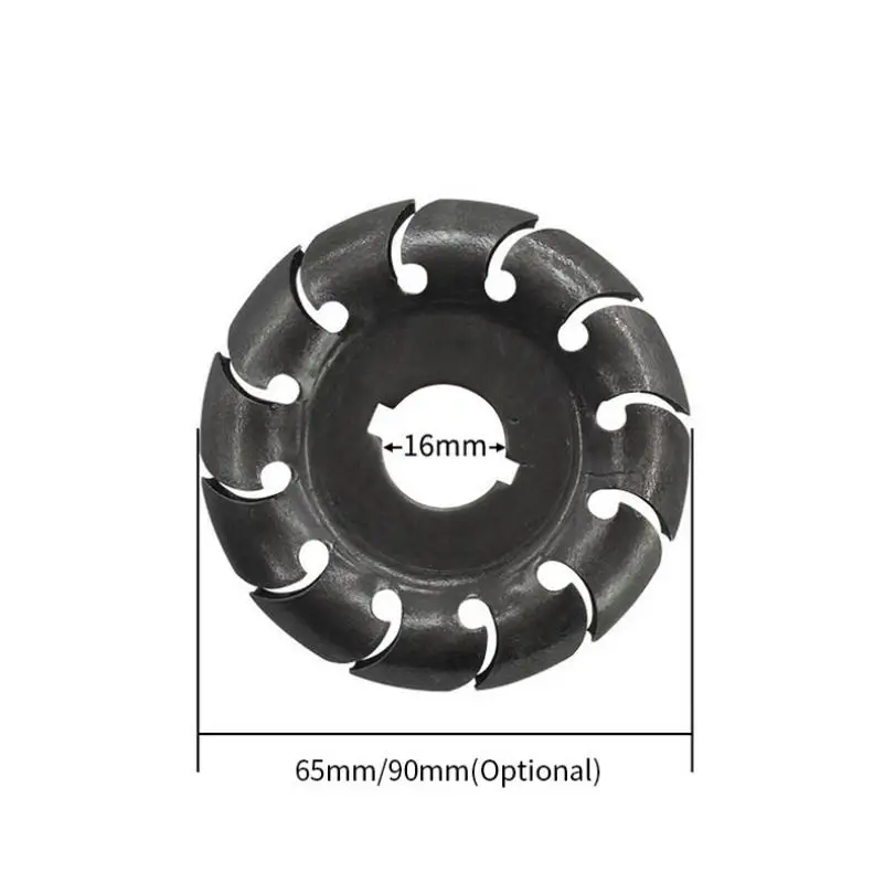 

Power Houtsnijwerk Disc Haakse Slijper Houtbewerking Turbo Ronde/Vliegtuig Voor 16Mm Diafragma Hoek Attachment Frees Duurzaam