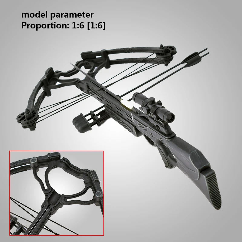 17 см ZYTOYS ZY15-24 1/6th масштабная пластиковая модель арбалета игрушечное оружие игрушка Giftfor 1" Коллекционная солдат фигурка героини" сделай сам"