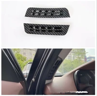 for hyundai mistra 2021 car a pillar air outlet panel cover trim styling garnish sticker abs carbon fiber