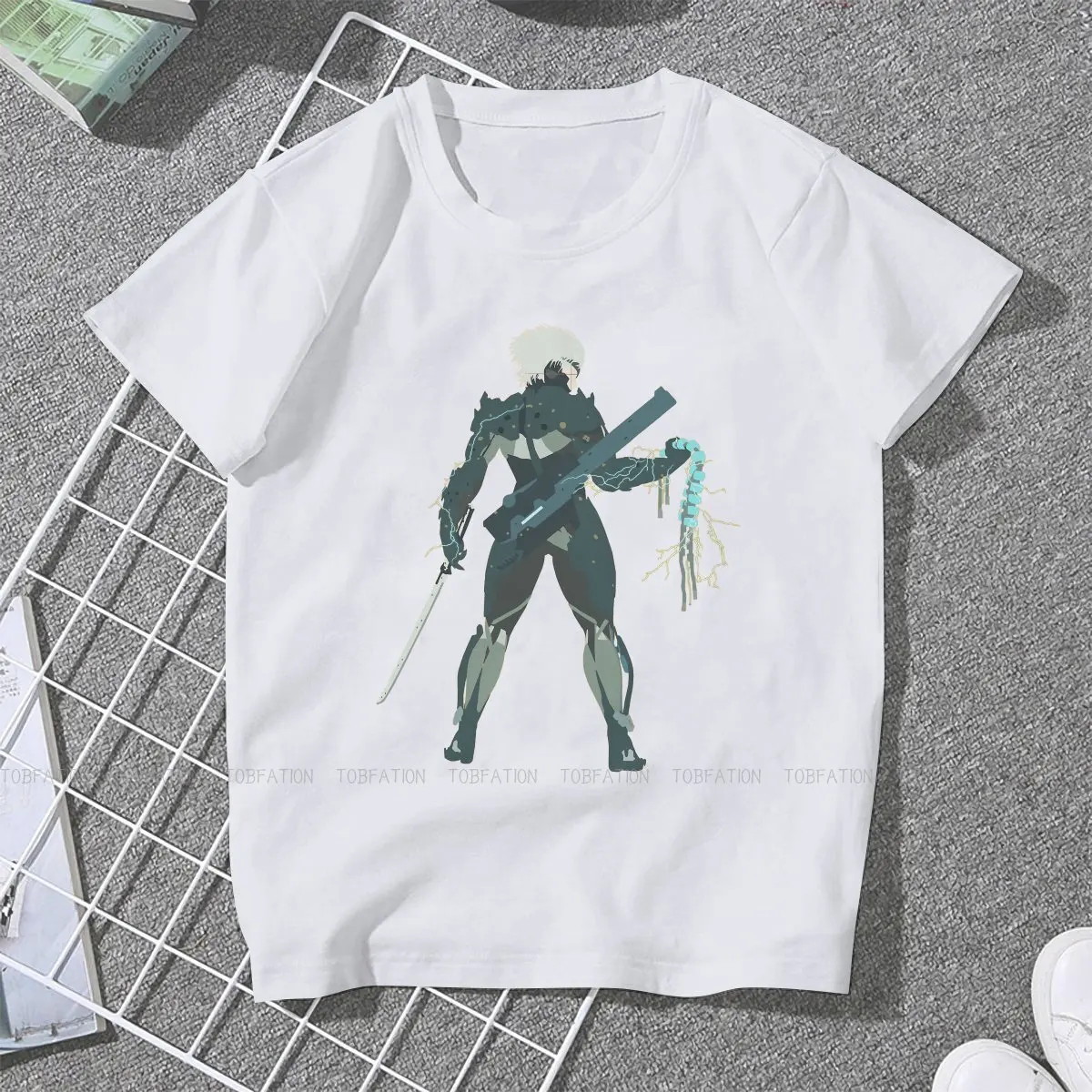Женская одежда Raiden с векторным рисунком однотонные женские футболки