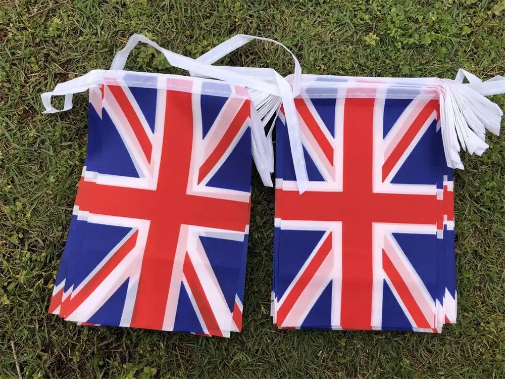 Британский флаг развевающийся британская бантика украшение британского флага