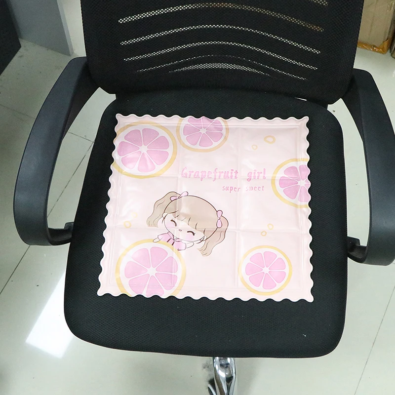 Новинка 2021 летняя гелевая Подушка для льда водонепроницаемая Складная дышащая