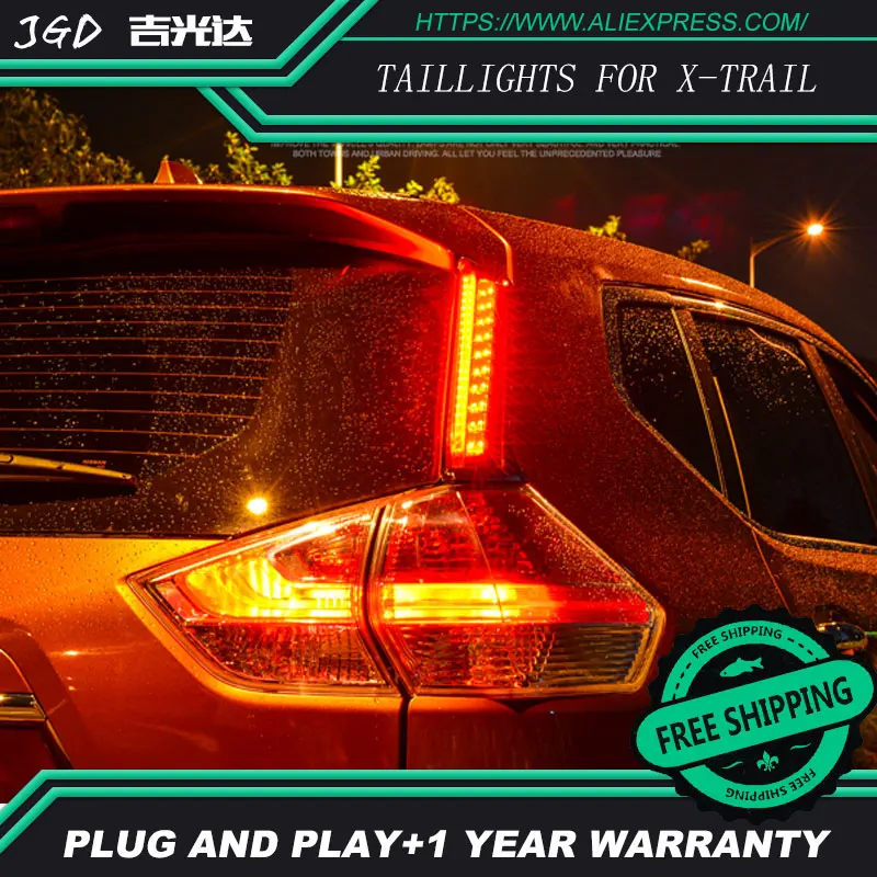 Задние фонари светодиодный Nissan X Trail 2014 2015 2016|light for|tail lightled tail lamp |