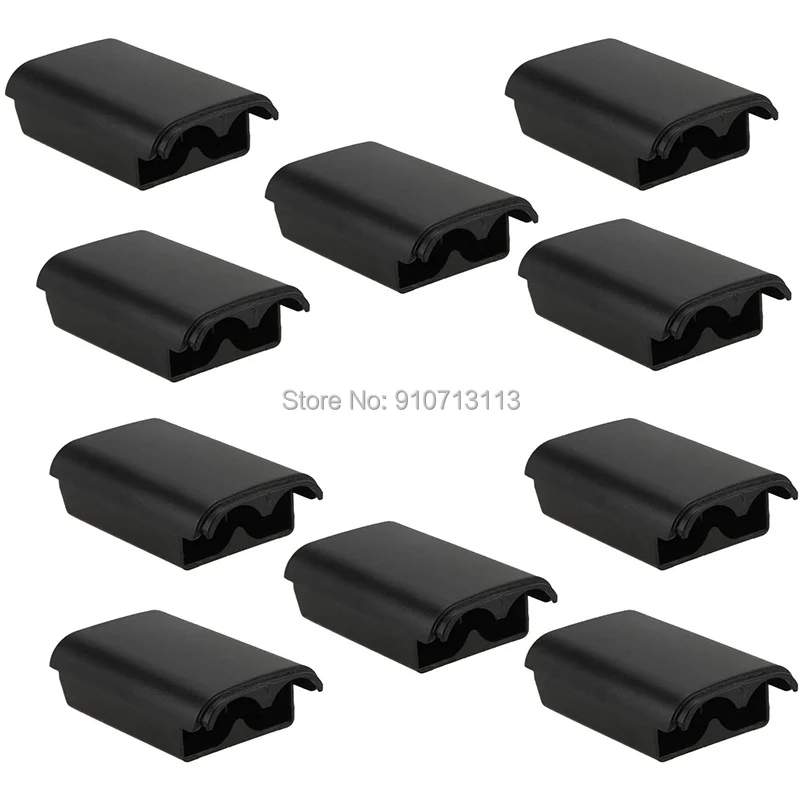 

100pcs/lot Black&White Optional Plastic Battery Pack Battery Cover Case Replacement for Xbox 360 Repair Part