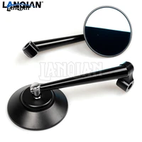 8mm 10mm universal motorcycle accessories retro circular rearview mirror sidebiew mirror for yamaha mt 09 mt 07 mt09 07 yzf r1