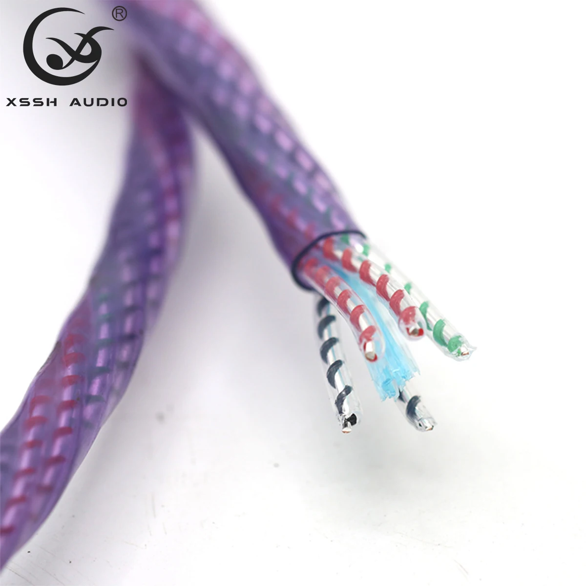 

XSSH audio Hi-End FREY2 5 core 16AWG 20A US IEC AC Power Cord Cable Wire for HiFi DVD AMP Amplifier CD Player