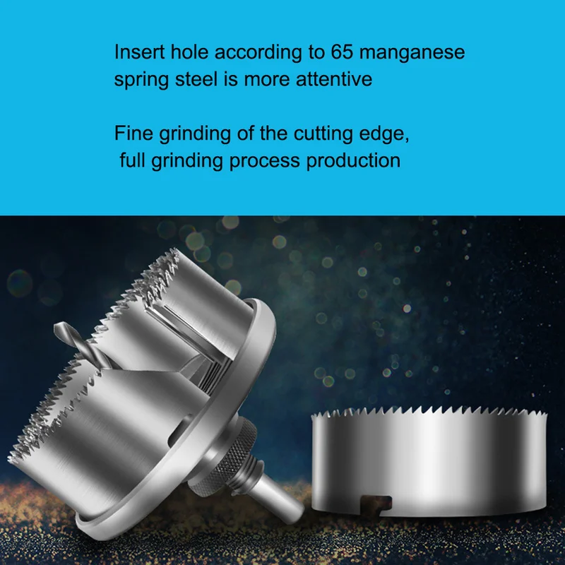 45 мм набор сверл высокоскоростная стальная твердосплавная Пила зубная фреза для