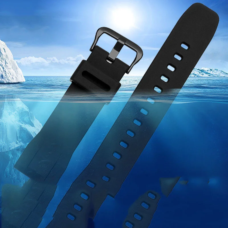 Запасной резиновый ремешок на запястье для Casio PRG-650 PRG600 PRW-6600 Модный Эластичный