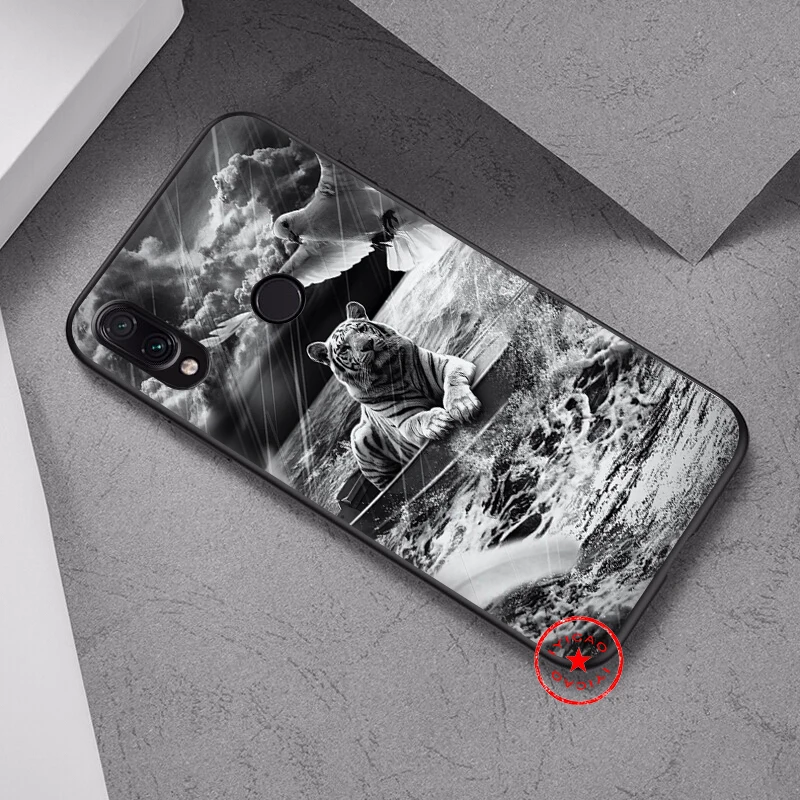 IYICAO абстрактный тигра крутые мягкий чехол для Xiaomi Redmi K20 7A 7 6 6A 5A 5 Plus 4X 4A Go Pro Чехол