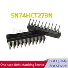 Шлепанцы SN74HCT273N 74HCT273 DIP20, оригинал в наличии OCTAL D-TYPE, 10 шт.