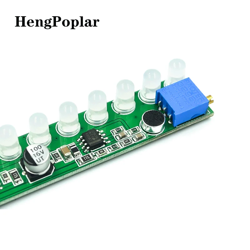 Монохромный индикатор уровня управления звуком регулируемая чувствительность