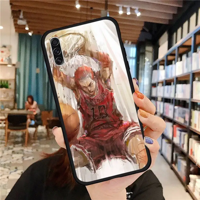 

Slam dunk anime manga anime Phone Case For Samsung galaxy A S note 10 7 8 9 20 30 31 40 50 51 70 71 21 s ultra plus