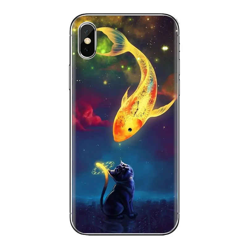 Five Trout Panel Painting fish Mobile Phone Case Cover For Samsung Galaxy S3 S4 S5 Mini S6 S7 Edge S8 S9 S10 Plus Note 3 4 5 8 9 |