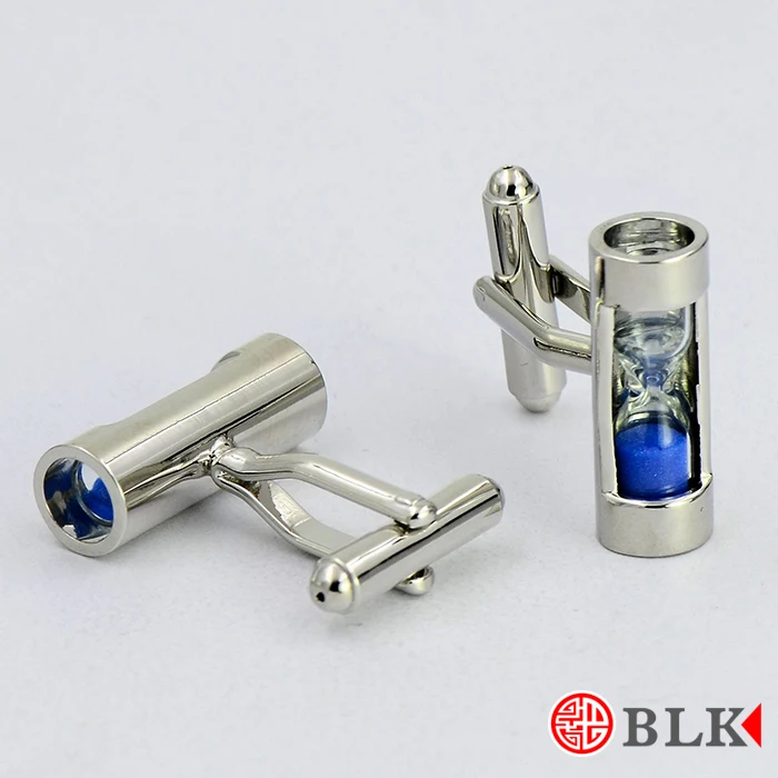 4 вида цветов запонки для жениха свадебные синие песочные часы рубашка мужчин