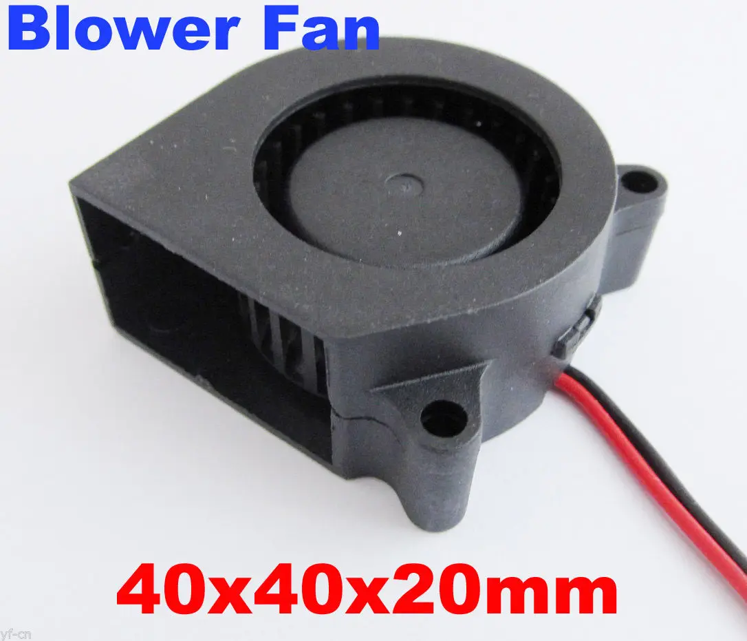 

1pc Brushless DC Cooling Blower Fan 40mm 4020S 40x40x20mm 5V 12V 24V 2pin/2wire