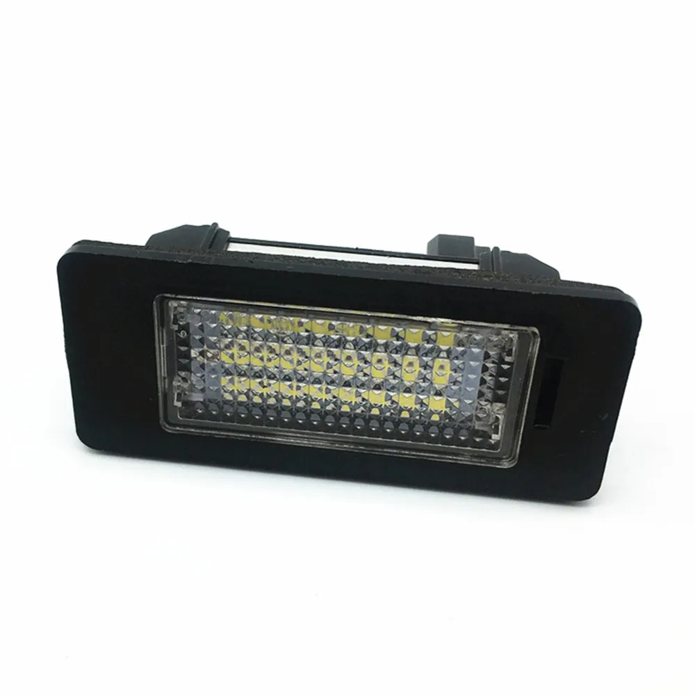 2 шт. без ошибок светодиодный номерной знак освещение автомобильные аксессуары для BMW E81 E82 E90 E91 E92 E93 E60 E61 E39 X1 E84