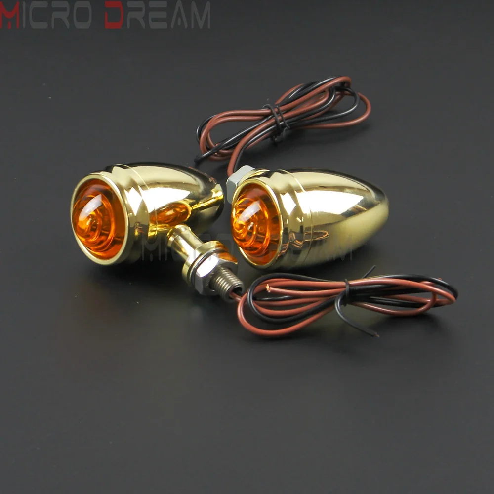 Поворотный индикатор для мотоцикла универсальный поворотный Bobber Chopper старые