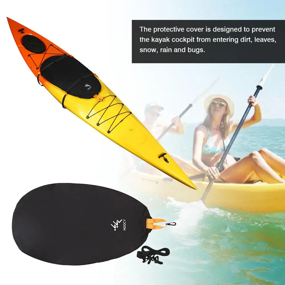 

Kayak Cockpit Cover Sun Protection Cockpit Dust Cover Shield Protector Canoe Kayak Spray Skirt Deck Sprayskirt Cockpits Covers