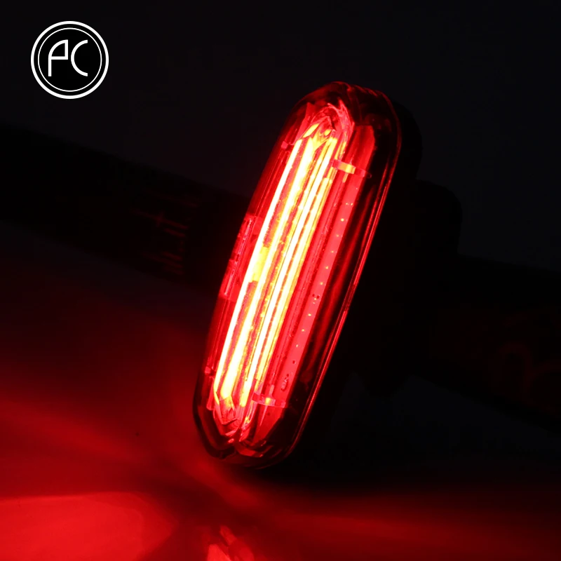 Велосипедный фонарь pвелоспорт портативный Перезаряжаемый от USB COB светодиодный