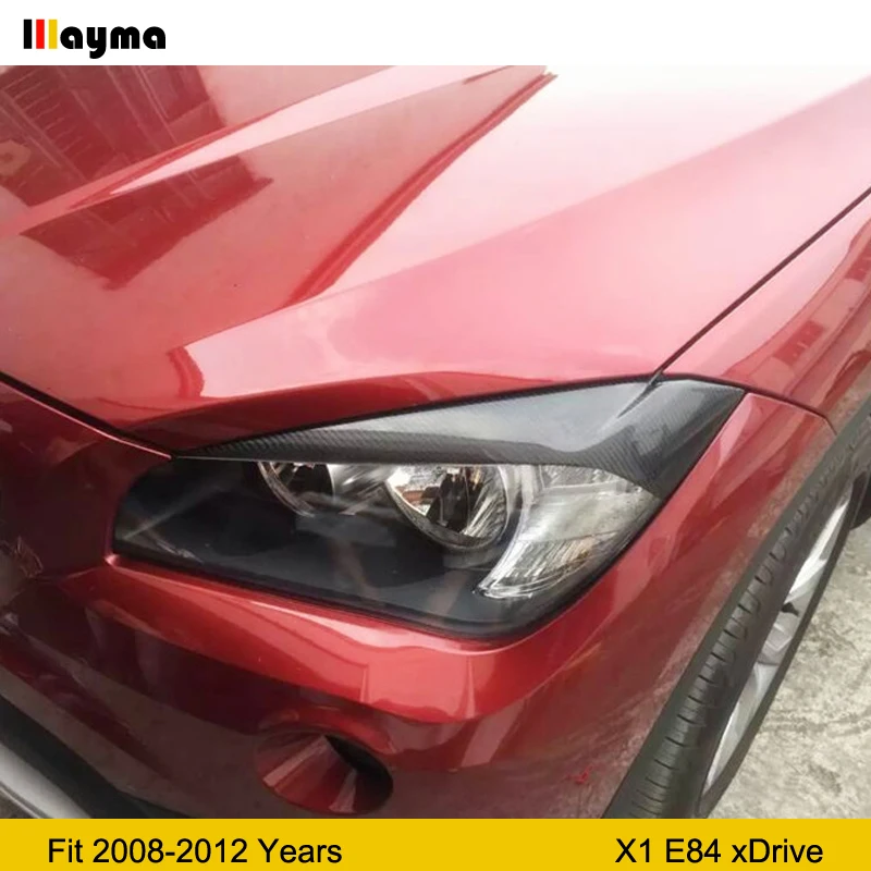 Автомобильные брови из углеродного волокна для BMW X1 sDrive18i xDrive20i 25i 28i 35i 2008-2015 года