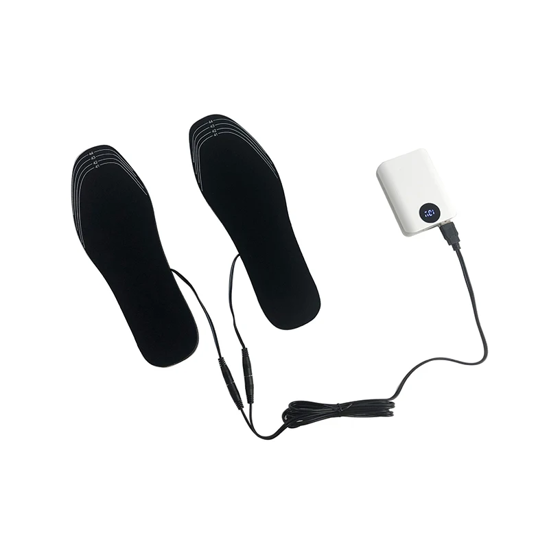 1 пара стельки с подогревом USB чехол для ног стелька электрическим мягкая