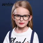 Детские очки с блокировсветильник, оптические очки для мальчиков и девочек, круглые очки для близорукости, оправа для оптических очков по рецепту