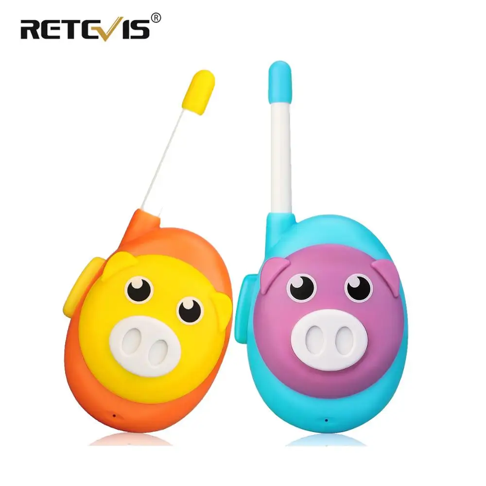 Retevis RB616/RB16 игрушка рация 2 шт PMR PMR446 1 канал мультипликационный стиль