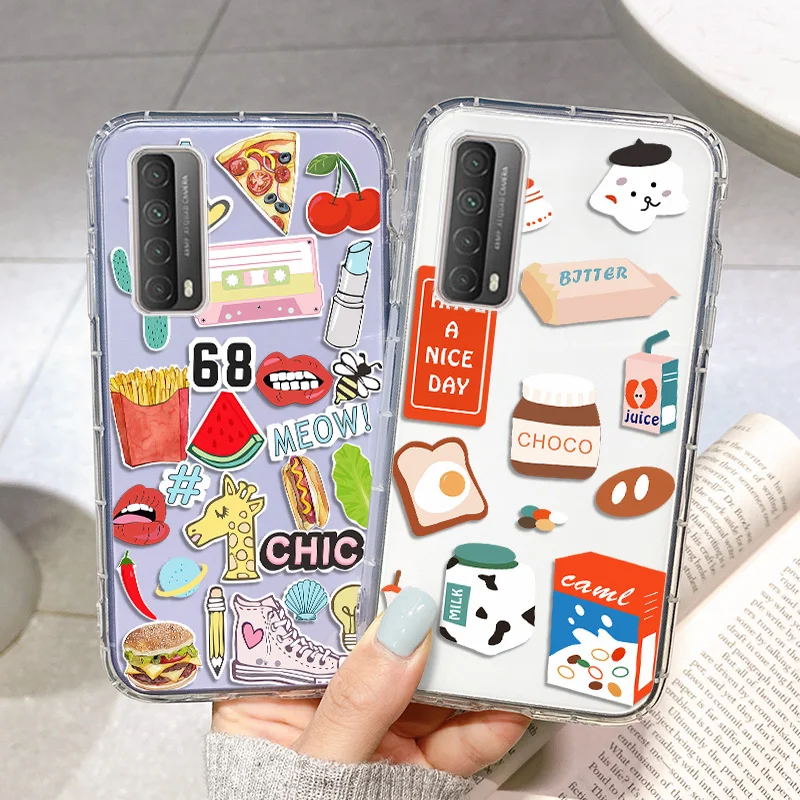 

Case For Huawei P30 Lite Cases Soft Shell For Huawei P40 Lite P20 P30 Pro P Smart 2021 Plus 2019 Z Transparent Y6 2019 Y9 Prime