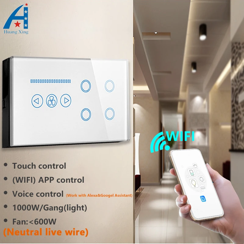 Стандарт Великобритании 146 Тип настенный смарт-переключатель 4 банды выключатель